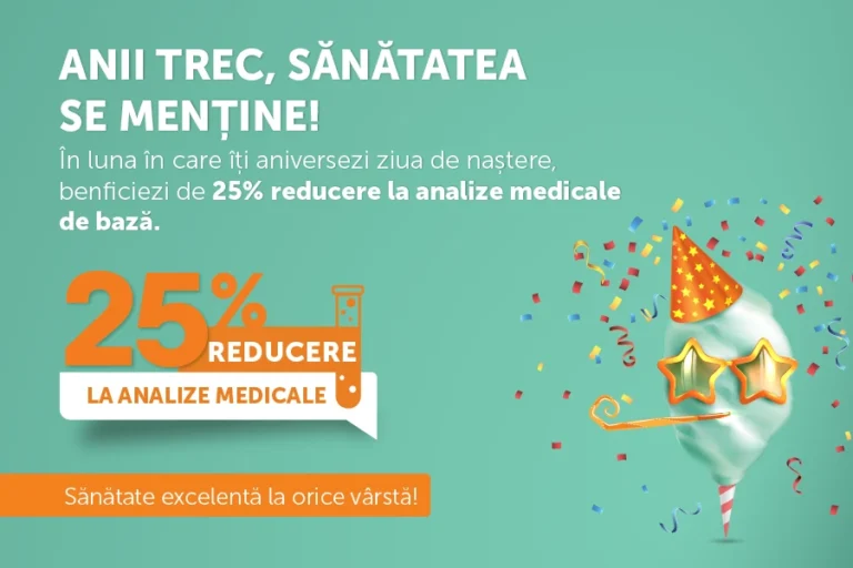25% reducere de ziua ta!
