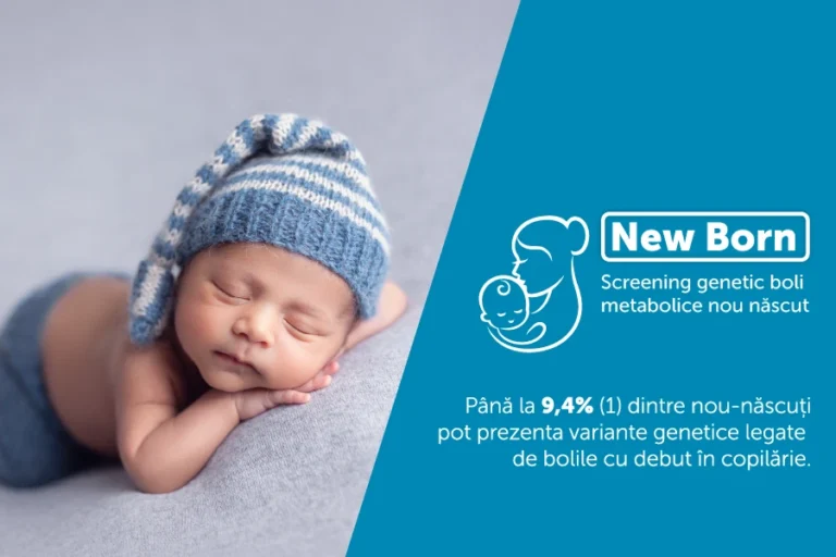 NewBorn – Screening genetic boli metabolice nou născut