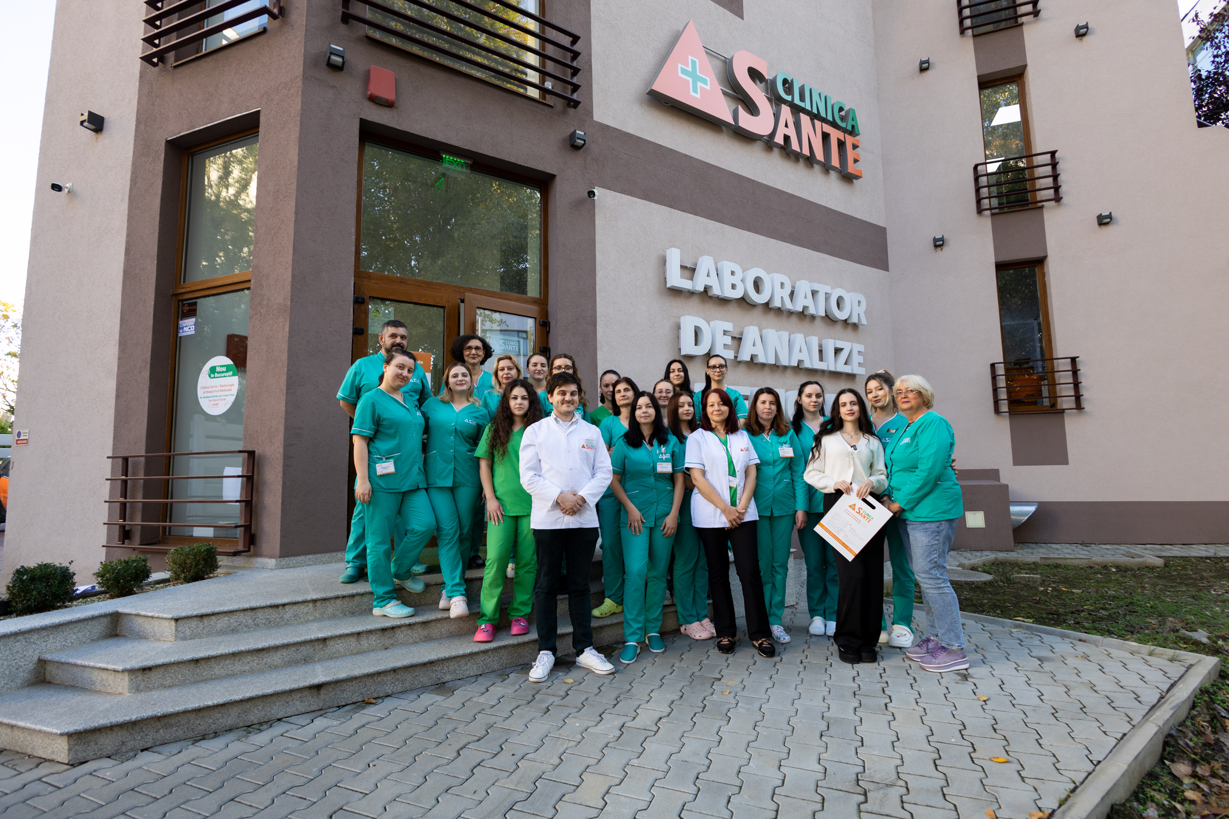 Echipa de genetică Clinica Sante