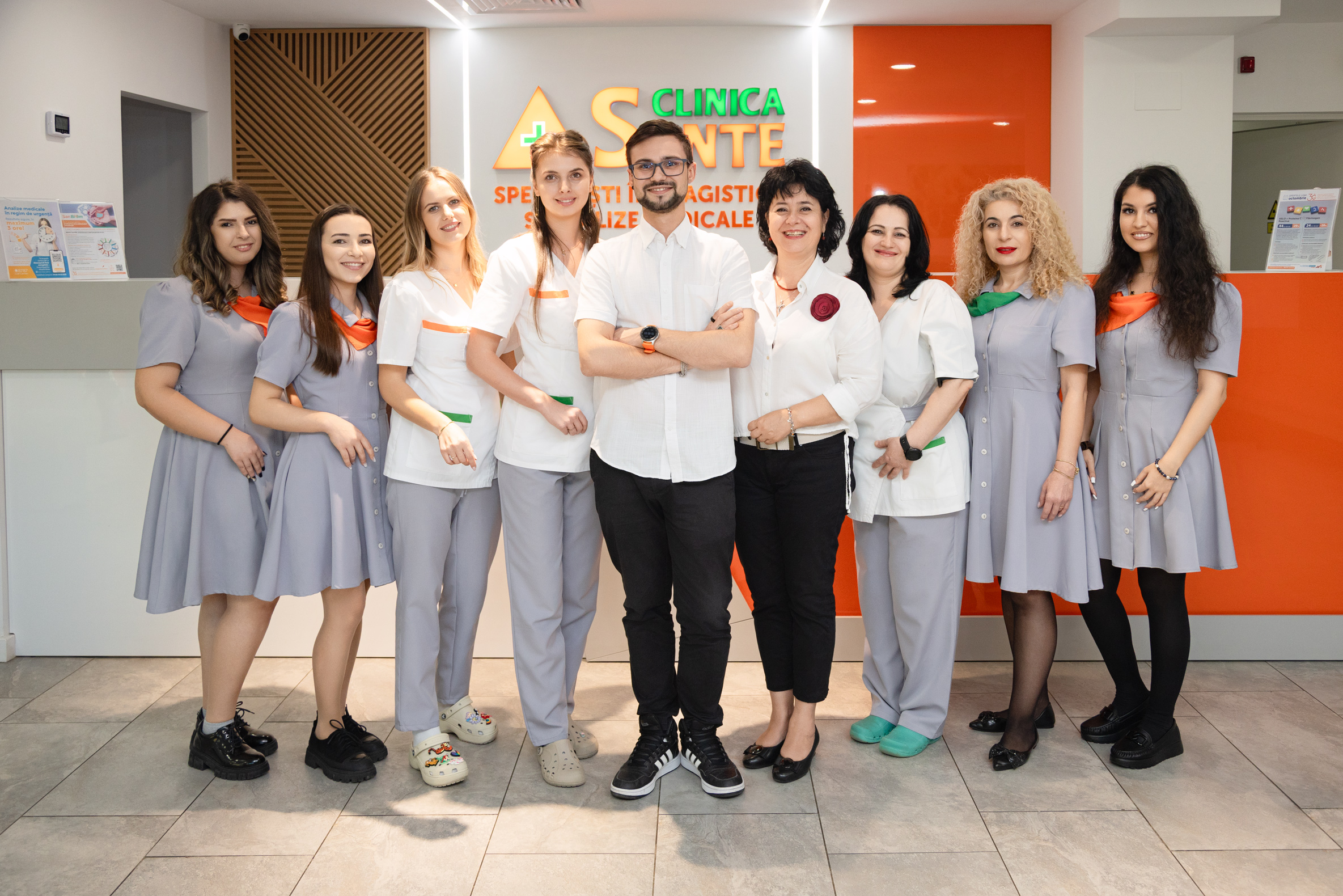 Echipa de imagistică Clinica Sante